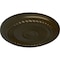 Ekena Millwork Small Alexandria Ceiling Medallion (Fits Canopies up to 4 5/8"), 7 7/8"OD x 3/4"P, Green Gold CM07ALGGS - alternate 3